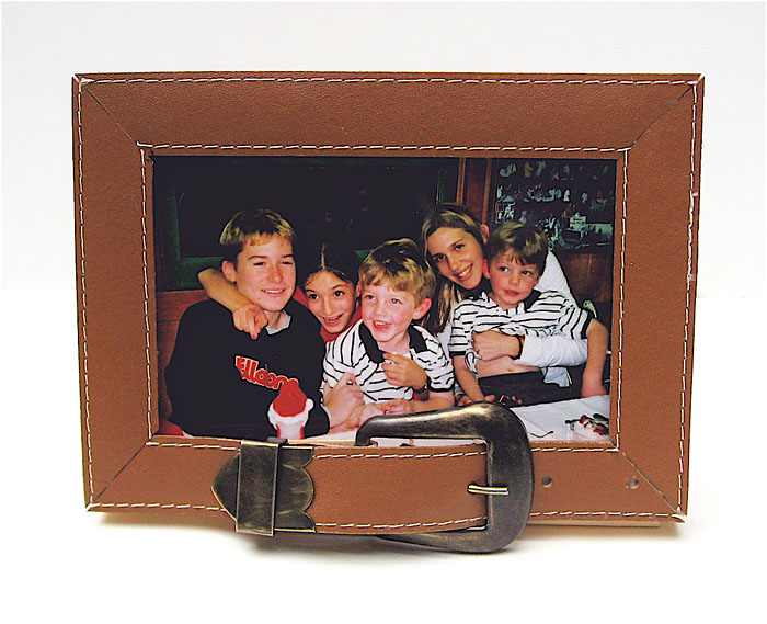 picture frame. Buckle Up Frame for Dad