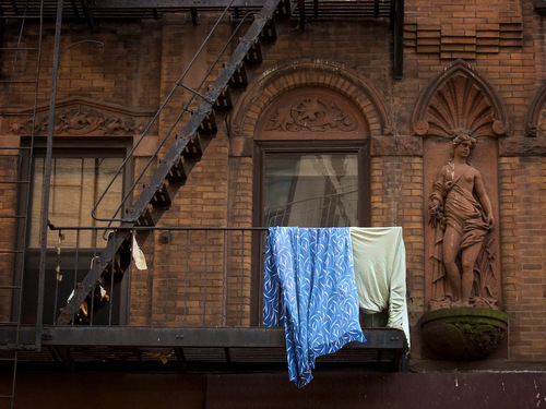 Draped Laundry, New York City