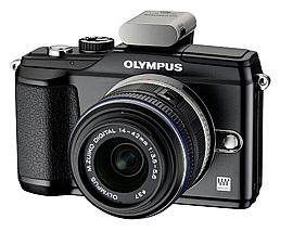Olympus E-PL-2 with PENpal Bluetooth Adapter