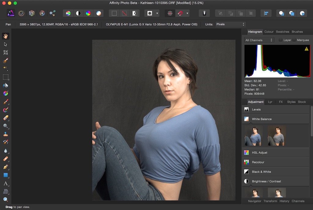 affinity photo batch develop raw