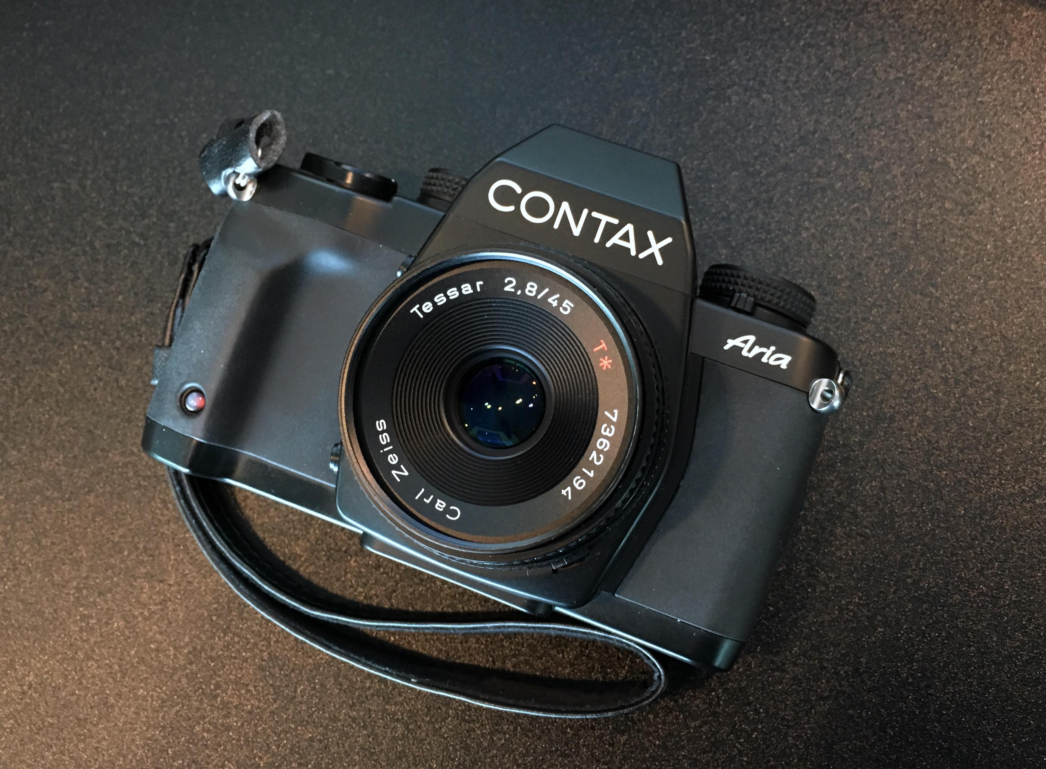 たろちん様 CONTAX Aria フィルムカメラ ボディ 元箱説明書付 ECサイト