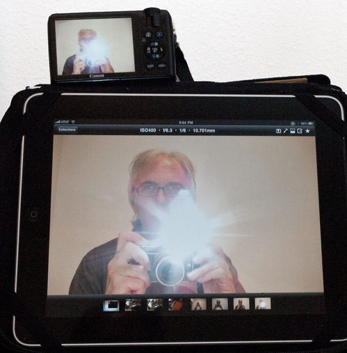 iPad and S90 Wireless Photography
