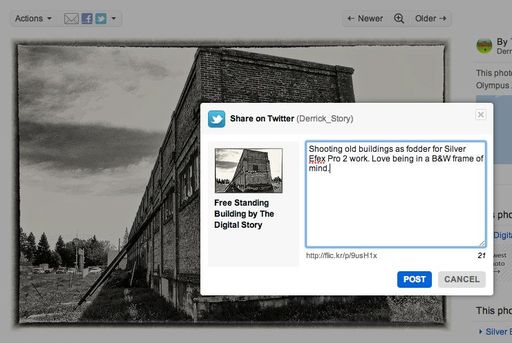 Flickr to Twitter