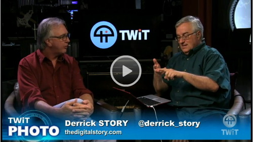 Derrick Story and Leo Laporte