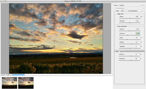 HDR Pro in Photoshop CS5