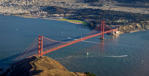 Golden Gate Bridge from Above