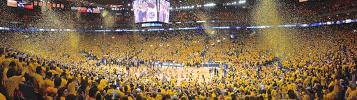 Golden State Warriors Win Round 1 Oracle Arena