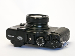 FujiFilm X20 Camera Top View