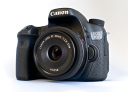 Canon EOS 70D with 40mm STM Lens