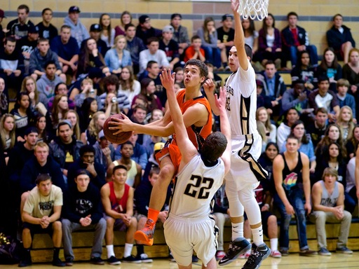 Driving to the Basket by Derrick Story