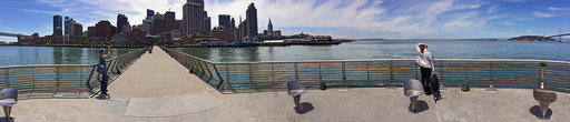 Looking Back at San Francisco from Pier 14